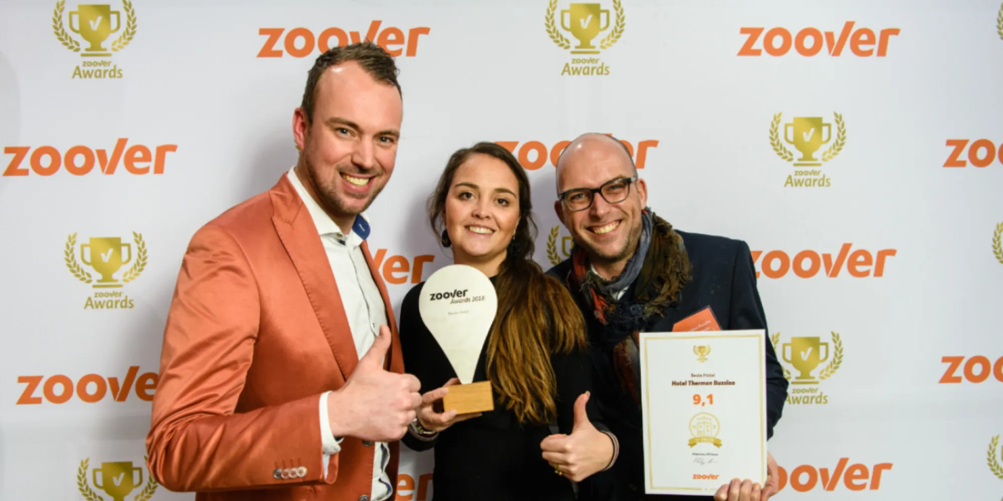 Nieuwsbericht  Hotel thermen Bussloo  zoover award focus