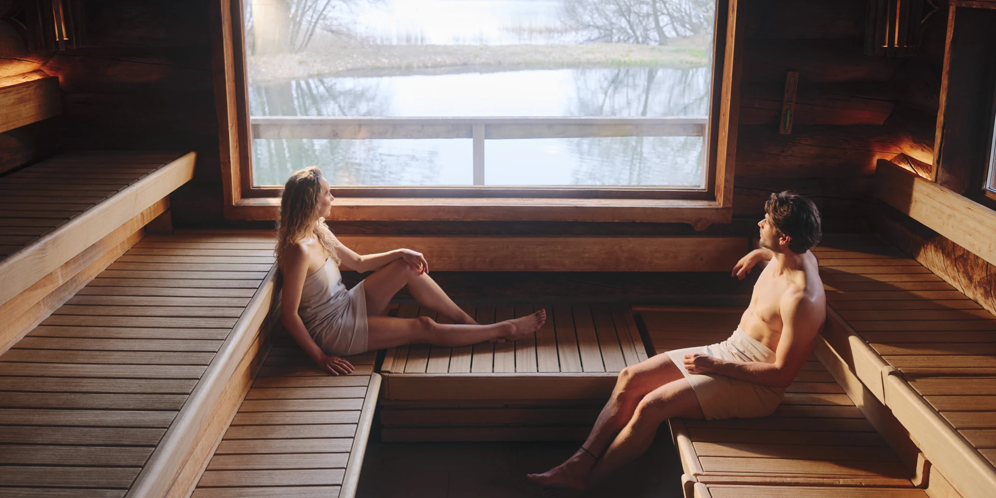 Thermen Bussloo sauna panorama
