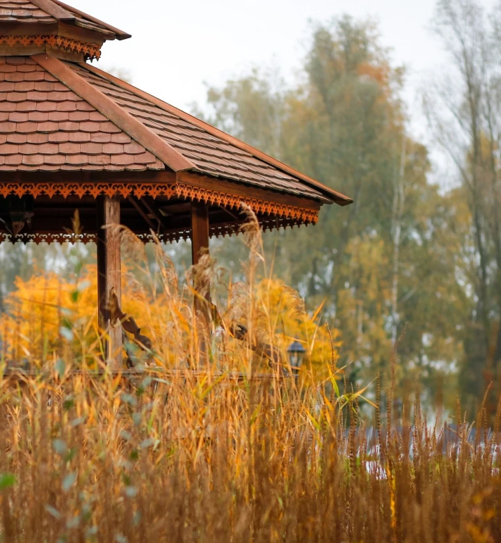 Thermen Bussloo Thee huisje in de herfst (1)